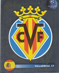 Club Emblem Villarreal CF samolepka UEFA Champions League 2008/09 #519